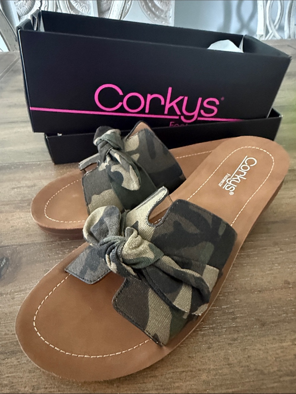 Corkys Camo flats